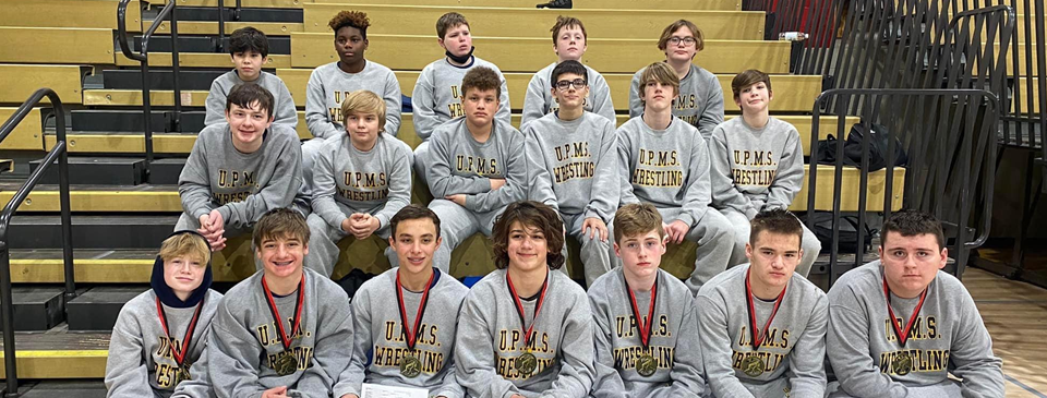 2021/22 Middle School Wrestlers
